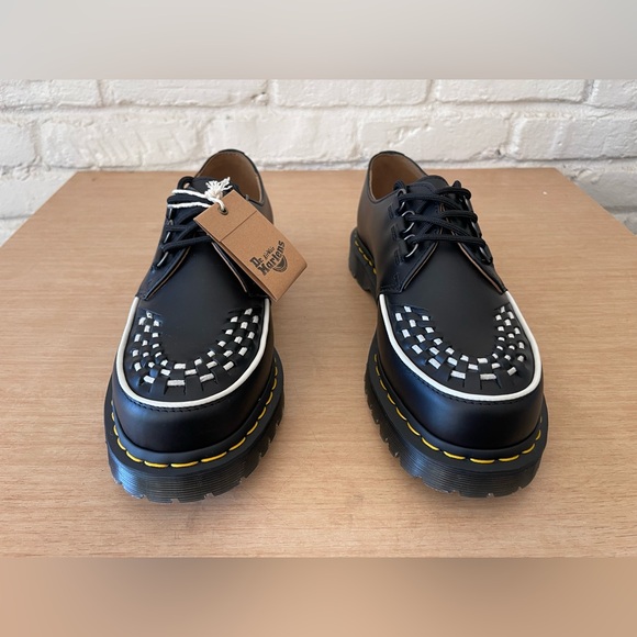 Dr. Martens Ramsey Creepers Black White Smooth Leather Oxfords Mens Size 11 Docs main image 10